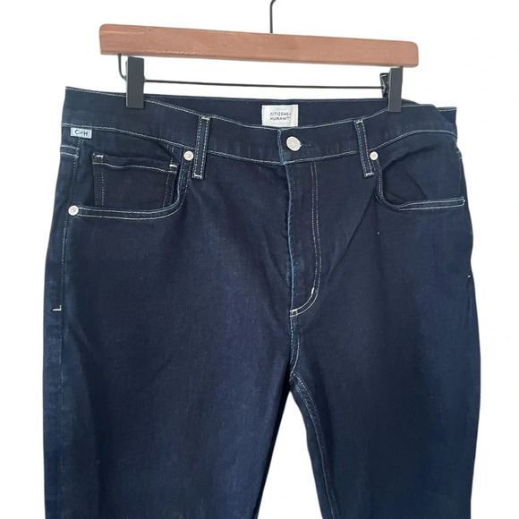 Citizens of Humanity Isola Dark Indigo Flare Jean - Picture 3 of 9